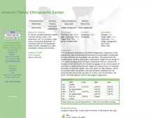 Tablet Screenshot of drterry.chirodirectory.com